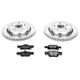 Power Stop 11 - 19 Dodge Durango Rear Z23 Evolution Sport Brake Kit - My Store