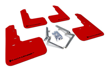 compare product Rally Armor 17-22 Honda Civic Type R Red UR Mud Flap w/Black Logo