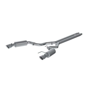 compare product MBRP 15 Ford Mustang GT 5.0 Convertible T409 3in Cat Back Dual Split Rear Exit (Street Version)