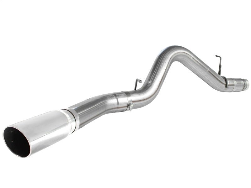 aFe MACHForce XP Exhaust 5in DPF - Back SS 11 - 13 GM Diesel Trucks V8 - 6.6L (td) (LML) (Pol Tip) - My Store