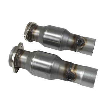compare product BBK 16-20 Chevrolet Camaro SS Short Mid Pipe Kit w/High Flow Cats (For 4044/40440)