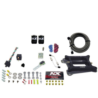 compare product Nitrous Express 4150 4-BBL/Alcohol Nitrous Kit (50-300HP) w/o Bottle