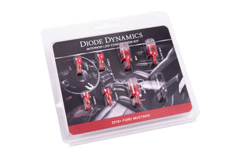 compare product Diode Dynamics 18-19 Mustang Stage 1 Mustang Interior LED Light Kit - Red