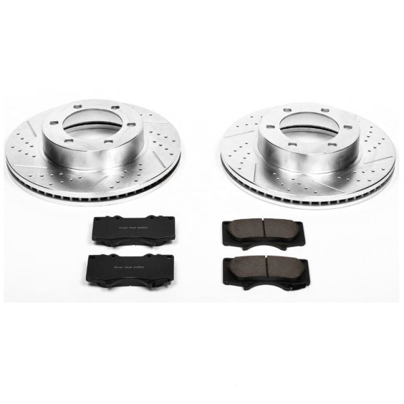 Power Stop 01 - 07 Toyota Sequoia Front Z23 Evolution Sport Brake Kit - My Store