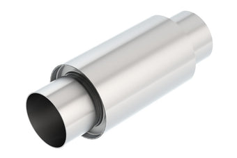 compare product Borla 3 -1/2in In/Out x 5in Round x 8in Long XR-1 Sportsman Shorty Racing Muffler