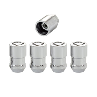 compare product McGard Wheel Lock Nut Set - 4pk. (Cone Seat) 1/2-20 RH-LH / 13/16 Hex / 1.46in. Length - Chrome