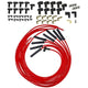 Moroso Universal HEI & Non - HEI Style Caps Ultra 350 8mm Multi - Angle Boot Spark Plug Wire Set - Red - My Store