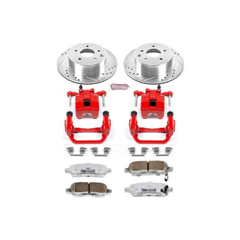 compare product Power Stop 03-05 Infiniti G35 Rear Z26 Street Warrior Brake Kit w/Calipers