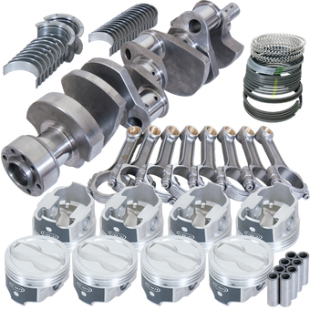 compare product Eagle Chevy LT1350 1Pc 3.750in Crank 5.700in I-Beam Rods -18cc 4.030in Pistons Rotating Assembly