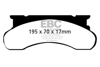compare product EBC 77-91 Ford Econoline E250 4.6 Greenstuff Front Brake Pads
