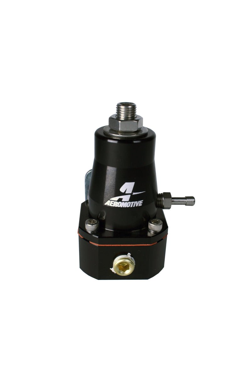 Aeromotive Adjustable Regulator Billet EFI Bypass - (2) - 6 Inlets/(1) - 6 Return - Black - My Store