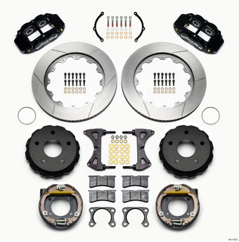 compare product Wilwood Narrow Superlite 4R Rear P-Brk Kit 14.00in Small Ford 2.36in Off Bronco 5 x 5.50