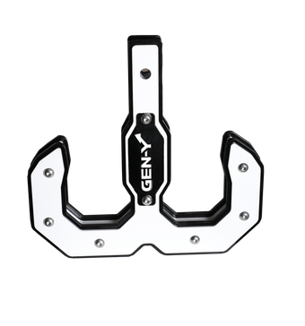 compare product Gen-Y Hulk 2.0 16K Tow Hook 2in Shank - Black/White