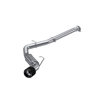 compare product MBRP 12-22 Subaru BRZ 17-22 Toyota GR86 Stainless Steel 3in Cat-Back-Single Rear Exit w Carbon Tips
