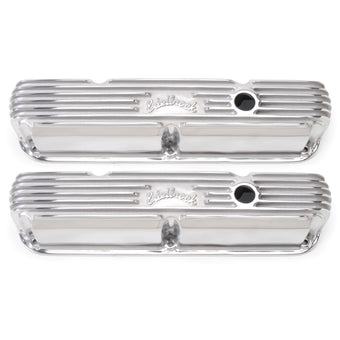 compare product Edelbrock Valve Cover Classic Series Chrysler La 318-340-360 CI V8 Polshed