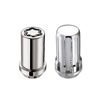 compare product McGard SplineDrive Tuner Jeep 23pc. Kit (Cone) 1/2-20 / 13/16 Hex (18 Lug Nuts / 5 Locks) - Chrome