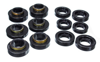 compare product Energy Suspension GM Black Body to Frame Mount and Radiator Support Bushing Set