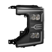 AlphaRex 20 - 22 Ford F - 250/350/450 SD NOVA - Series LED Proj Headlights Bk w/Actv Light SeqSig & SBDRL - My Store