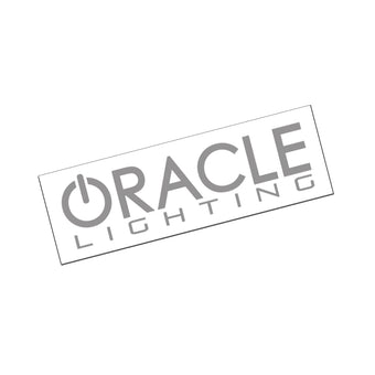 compare product Oracle Decal 12in - Reflected Silver