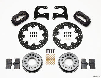 compare product Wilwood Forged Dynalite Rear Drag Kit Drilled Rotor Big Ford 2.36in Offset