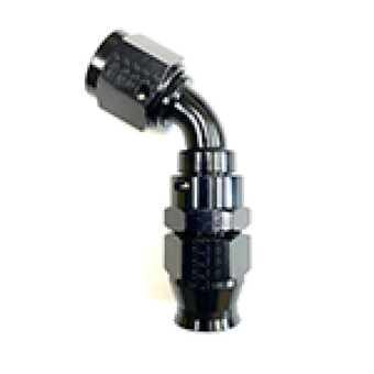 compare product Fragola -6AN Real Street x 60 Degree Hose End Black For PTFE Hose