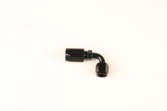 compare product Fragola -6AN x 90 Degree Hose End Aluminum - Black Only