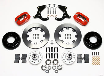 compare product Wilwood Forged Dynalite Front Kit 12.19in Red 55-57 Chevy