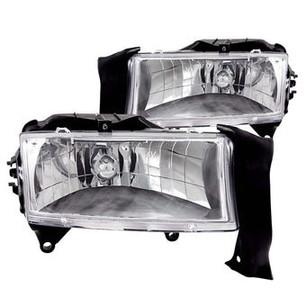 compare product ANZO 1997-2004 Dodge Dakota Crystal Headlights Chrome