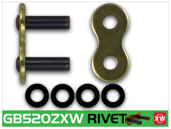 compare product RK Chain GB520ZXW-RIVET - Gold