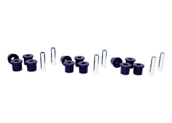 compare product SuperPro 2015+ Ford F-150 Rear Leaf Spring & Shackle Bushing Kit