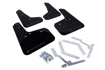 compare product Rally Armor 12-19 Ford Focus ST / 16-19 RS Black Mud Flap w/Grey Logo