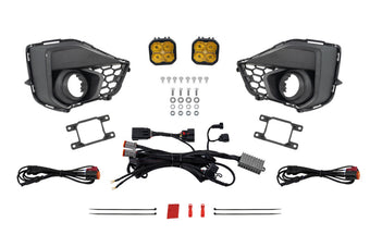 compare product Diode Dynamics 2027 Ford Mustang GT SS3 Add-On Fog Lamp Kit Yellow Sport
