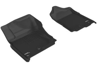 compare product 3D MAXpider 2016-2019 Nissan Titan Crew Cab Kagu 1st Row Floormat - Black