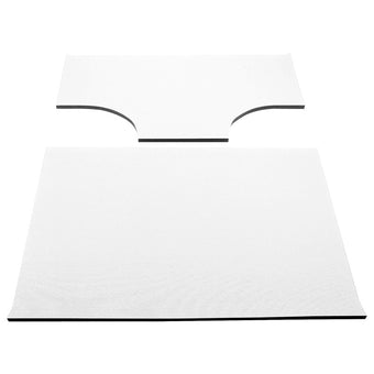 compare product DEI 03-06 Jeep Wrangler TJ 2-Door w/Speaker Pods Boom Mat Headliner - 2 Piece - White