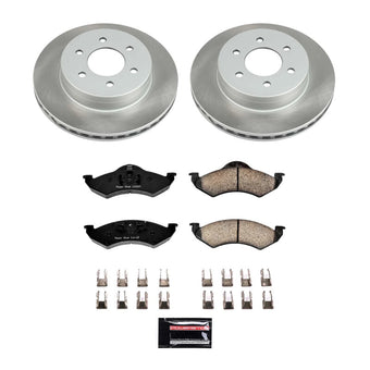 compare product Power Stop 00-02 Dodge Durango Front Semi-Coated Rotor Kit
