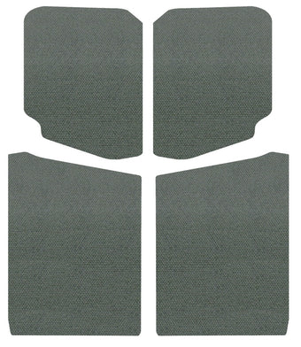 compare product DEI 18-23 Jeep Wrangler JL 2-Door Boom Mat Headliner - 5 Piece - Gray