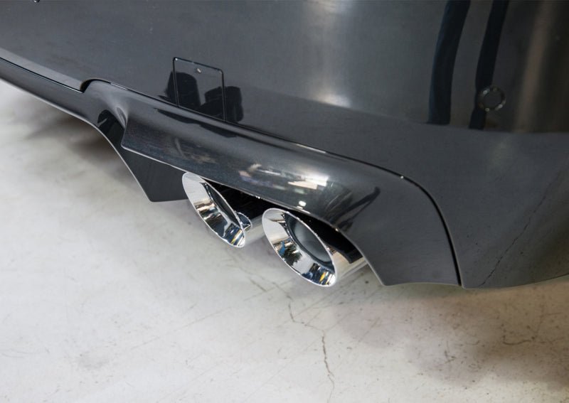AWE Tuning BMW F10 M5 Touring Edition Axle - Back Exhaust Chrome Silver Tips - My Store