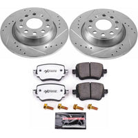 Power Stop 16 - 18 Audi Q3 Rear Z26 Street Warrior Brake Kit - My Store