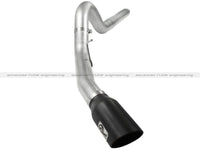 aFe Atlas 5in DPF - Back Aluminized Steel Exh Sys, Ford Diesel Trucks 08 - 10 V8 - 6.4L (td) Black tip - My Store