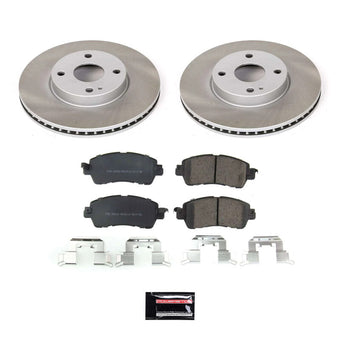 compare product Power Stop 17-18 Toyota Yaris iA Front Semi-Coated Rotor Kit
