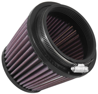 compare product K&N Filter Universal Rubber Filter 3 1/2 inch Flange 5 inch Base 3 1/2 inch Top 4 inch Height
