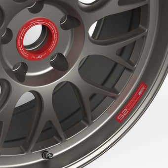 compare product fifteen52 Holeshot RSR Wheel Lip Decal Set of Four - Red