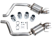 AWE Tuning C6 Chevrolet Corvette Z06/ZR1 Touring Edition Axle - Back Exhaust w/ Chrome Silver Tips - My Store
