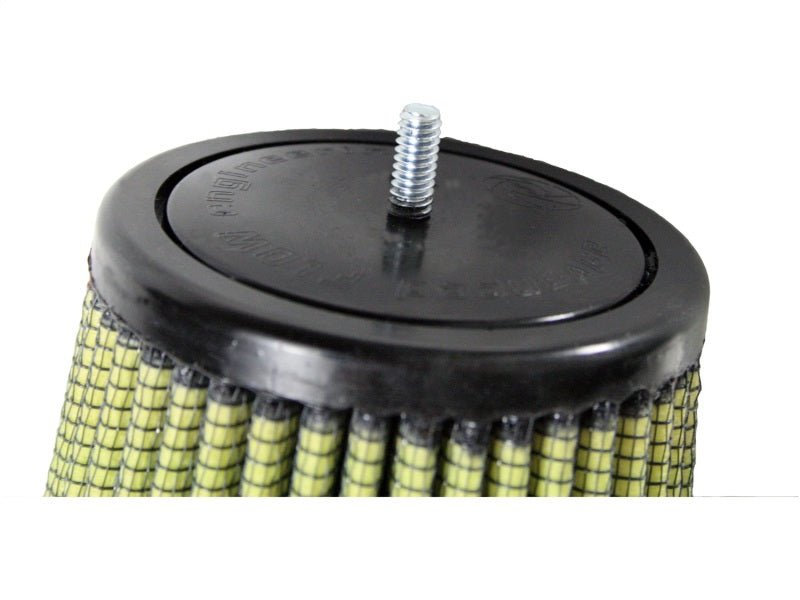 aFe MagnumFLOW Air Filters UCO PG7 A/F PG7 4F x 6B x 3 - 1/2T (w/ 1/4 - 20 Stud) x 12H - My Store