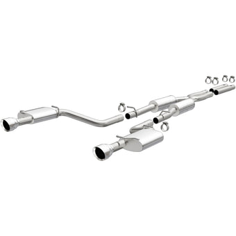 compare product MagnaFlow 19-20 Dodge Charger GT 3.6L V6 Dual Exit Polished Tip Street Series Cat-Back Exhaust