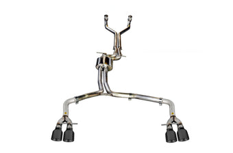 compare product AWE Tuning Audi C7 / C7.5 S7 4.0T Track Edition Exhaust - Diamond Black Tips