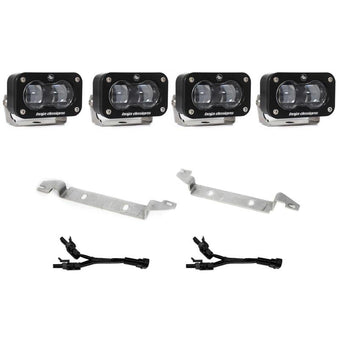 compare product Baja Designs 2025 Toyota 4Runner S2 SAE Fog Pocket Light Kit - Clear