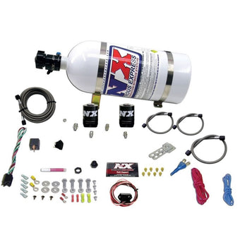 compare product Nitrous Express Universal Fly By Wire Single Nozzle Nitrous Kit w/10lb Bottle (Incl TPS Switch)