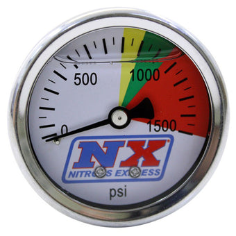 compare product Nitrous Express Nitrous Pressure Gauge Only (0-1500 PSI)