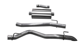 compare product Corsa 2020-2025 Jeep Gladiator JT 3.0in Cat-Back Single Side Exit w/ Turn Down Tip